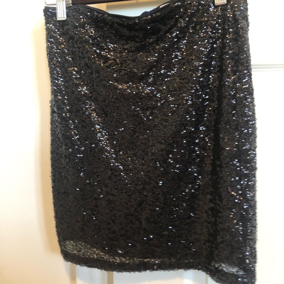 Sequin Mini Skirt